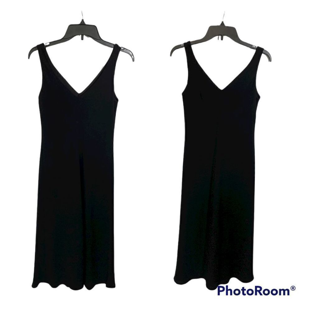 Jones New York Black Midi Dress